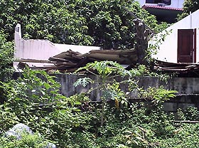 kampung buah pala penang demolition fracas 030908 03