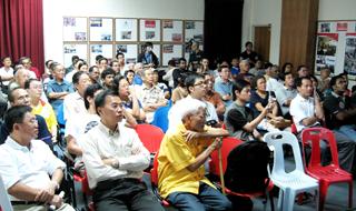 gerakan teh tarik forum 290808 attendance