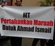 umno protest support ahmad ismail 100908.jpg