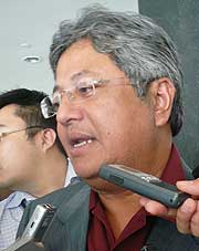 pakatan rakyat zaid ibrahim parliament anti isa teresa kok caucus 170908 05