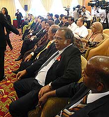pakatan rakyat zaid ibrahim parliament anti isa teresa kok caucus 170908 02