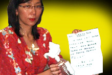 teresa kok petrol bomb molotov 270908