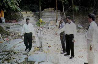 demolished temple in kampung tasek ampang 250908