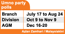 umno party polls date 2008 190908