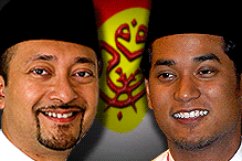 mukhriz mahathir and khairy jamaluddin and umno