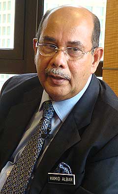 syed hamid albar exclusive interview larger pix 231008 04