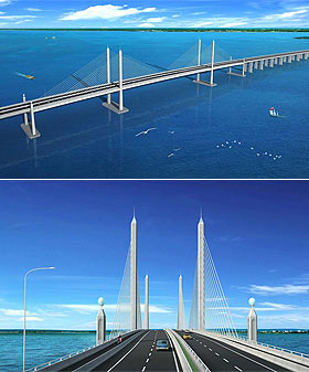 second penang bridge 091108 artist impression
