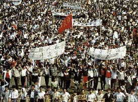 tiananmen square massacre 030605 massive numbers