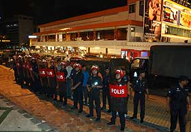 bersih 1st year anniversary pj vigil arrest 111108 lotus