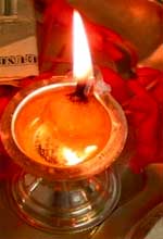 ghee lamp