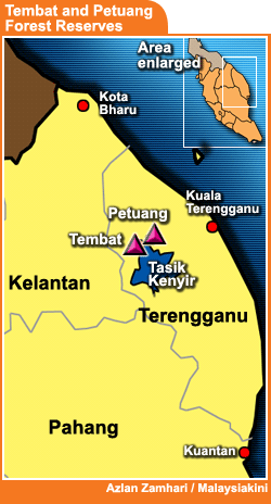 tembat and petuang forest reserve 121108