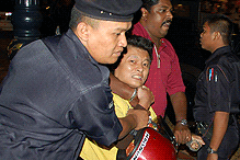 bersih 1st year anniversary pj vigil arrest 111108