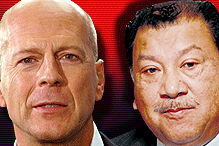bruce willis and tengku imran