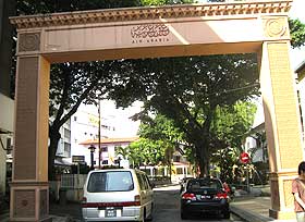 multilingual arabic road sign street sign in kl bukit bintang area 241108 04