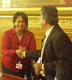 hindraf london event 091208 baroness verma and waytha