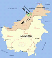 kalimantan borneo story 091208 map