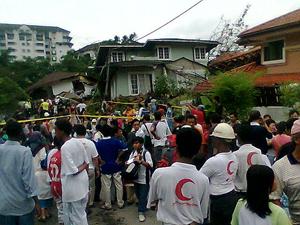 landslide bukit antarabangsa crowd