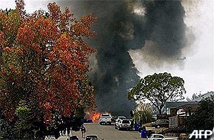 military jet f 18 crash in california 091208 02
