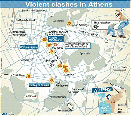 athen riots violence 111208 06