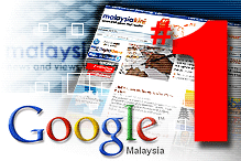 google malaysiakini number one search results 111208