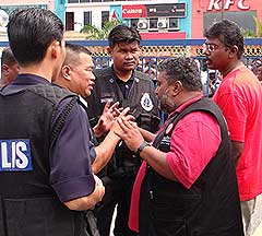 jerit ride for change rawang police station standoff 161208 06