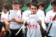 new era college students at lin lian yu fiesta
