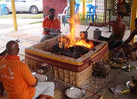 vhindraf hunger strike 171208 prayers 02