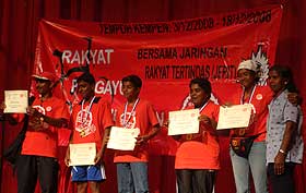 jerit certificate giving ceremony for riders ride for change campaign 181208 05