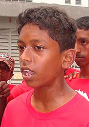 jerit ride for change youths held at rawang police station protest  161208 s thivyakumar