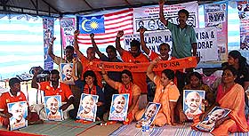 hindraf hunger strike 171208 01