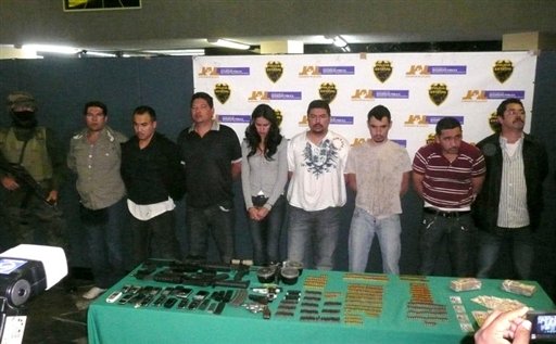 Mexican beauty queen Laura Zuniga in drug bust