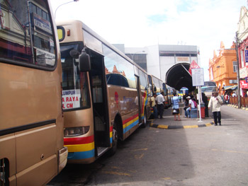 Relocation of Klang bus station