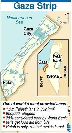 Isreal attack Hamas controlled Gaza Strip in Palestine
