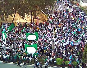 kuala terengganu by election nomination pas supporters 060109 02