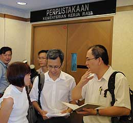 dap pc on highway agreements road ministry office 060109 02