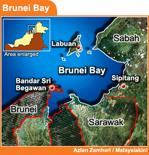 brunei bay 080109