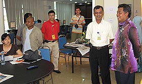 kuala terengganu by election ahmad said visit media centre 080109 01