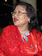 kuala terengganu by election bn launching machinery 050109 rafidah