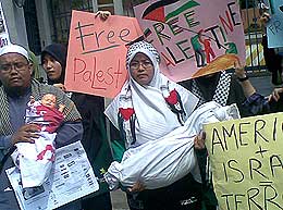anti israel protest us embassy 090109 13