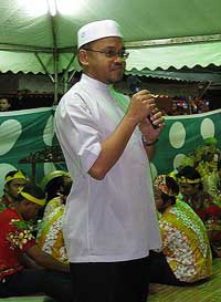 kuala terengganu by election pas dikir barat performance 090109 nasharuddinmat isa