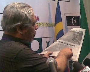 kuala terengganu by election pas daily pc 110109 mustafa ali showing utusan