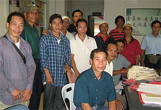 anwar ibrahim in kuching sarawak 090109 02 kg pain bojong rejoi