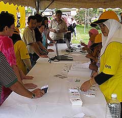 kuala terengganu by election voting day 170109 ec counter