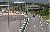 duke expressway highway close barrier access road