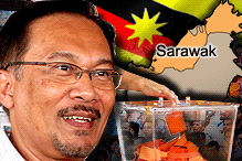 anwar ibrahim and sarawak