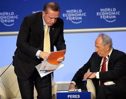 Turkish Prime Minister Recep Tayyip Erdogan storms out of Davos
