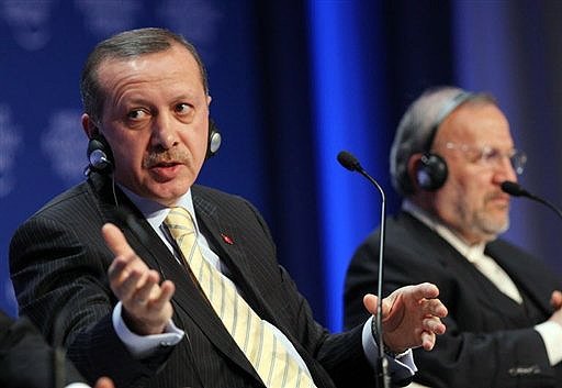 Turkish Prime Minister Recep Tayyip Erdogan storms out of Davos