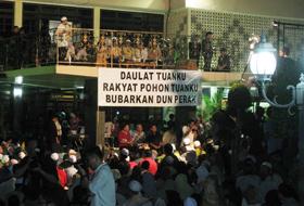 pakatan ipoh rally 080209 stage