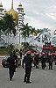 perak bn takeover protest mosque tear gas attack incident kuala kangsar rally 060209