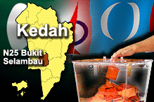 bukit selambau by election pakatan rakyat dap pas pkr